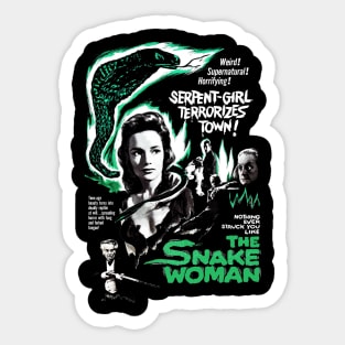 The Snake Woman Sticker